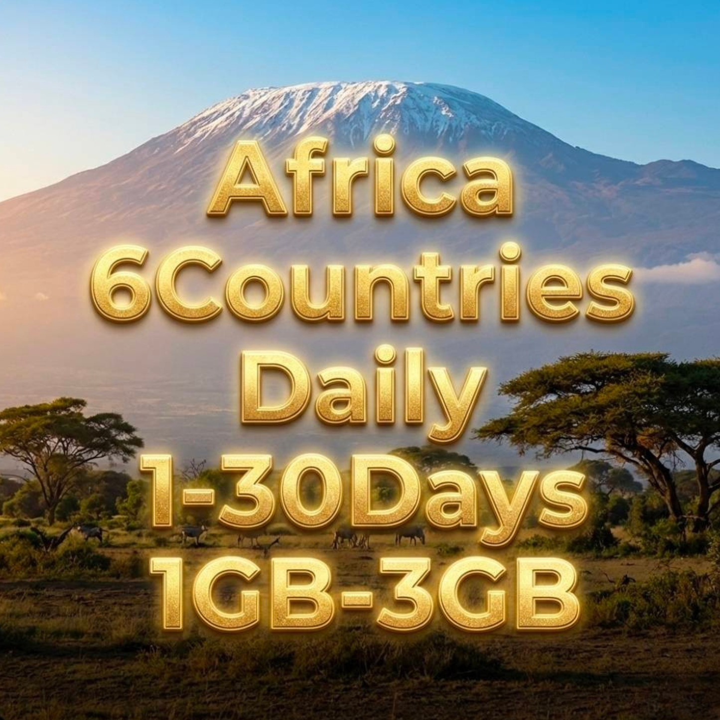 Africa | eSIM | Daily | Unlimited Data | Instant Setup