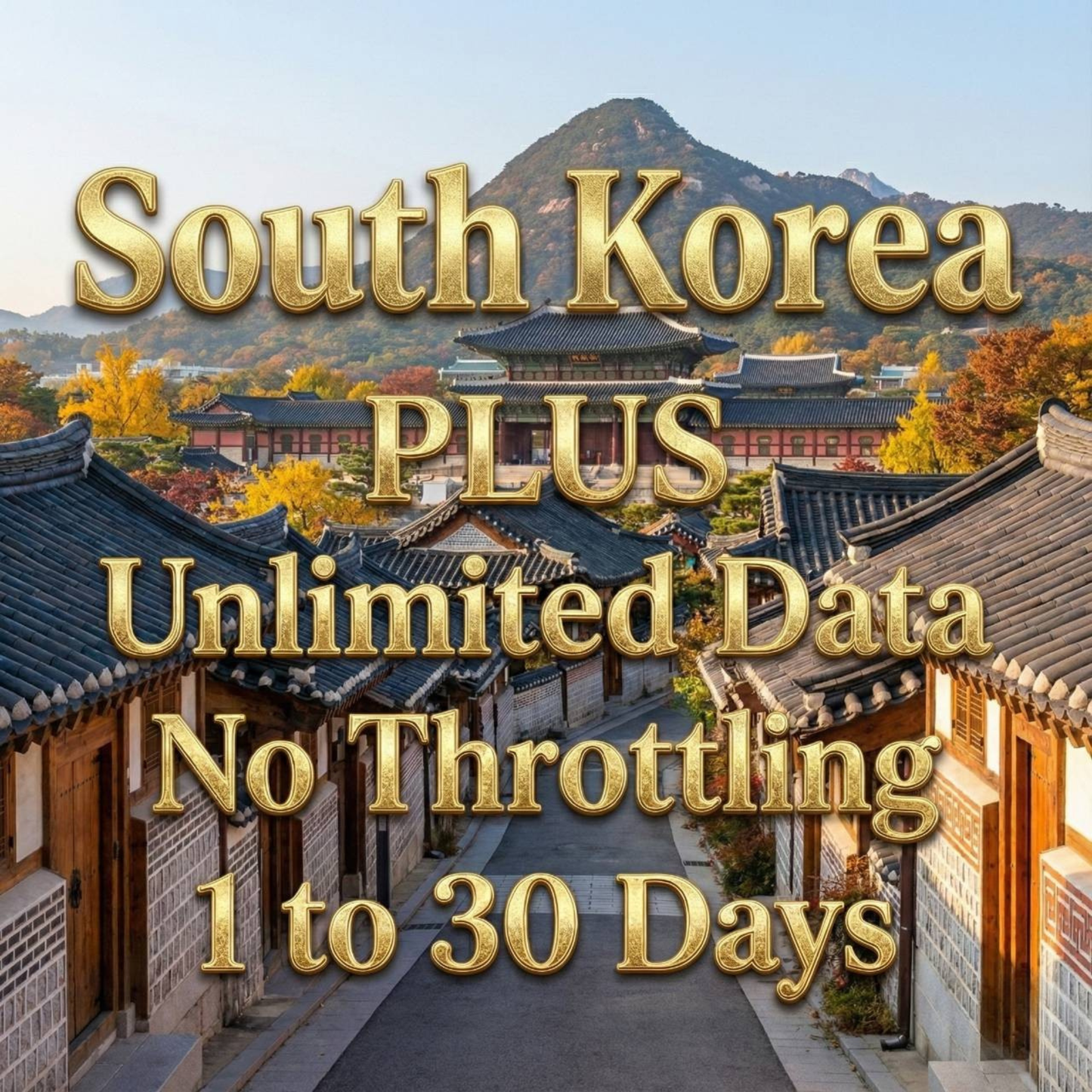Korea | eSIM | Unlimited Data | Instant Setup