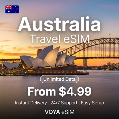 Australia Travel eSIM - VOYA eSIM