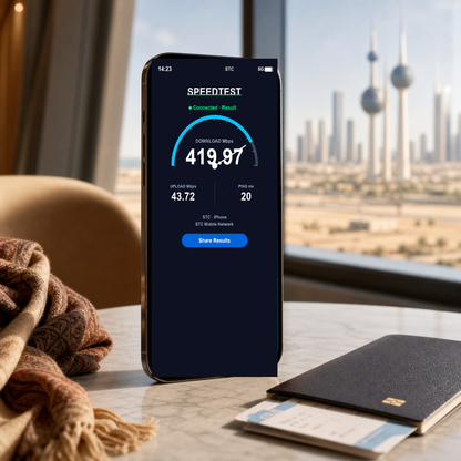 VOYA eSIM speed test - esim-kuwait-plus VOYA-UGC-POS2