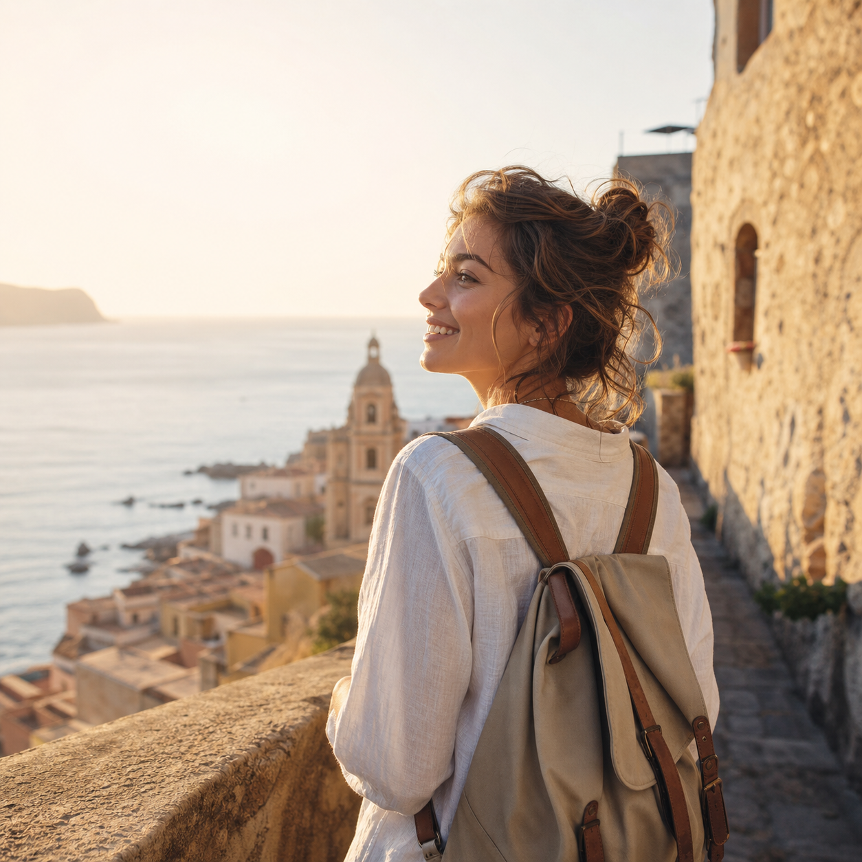 Global travel editorial - golden hour