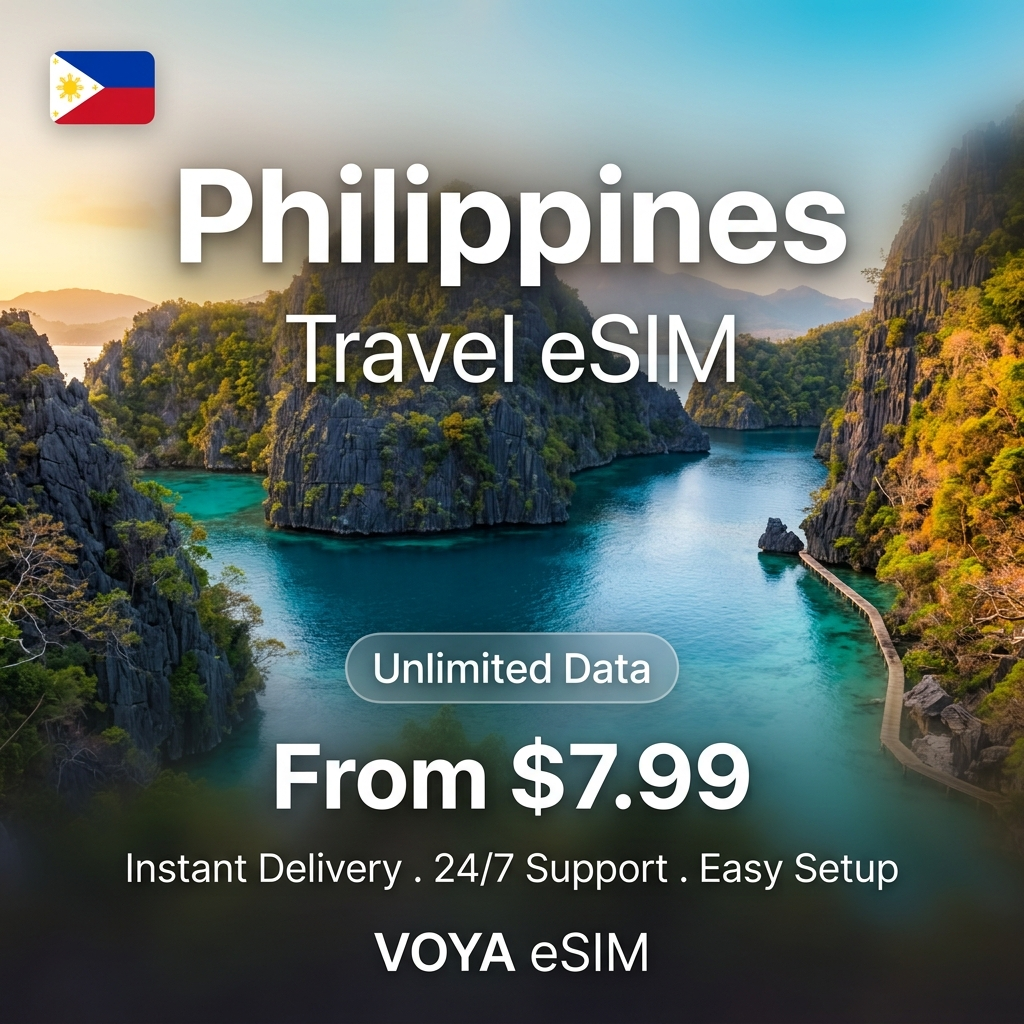 Philippines Travel eSIM - VOYA eSIM