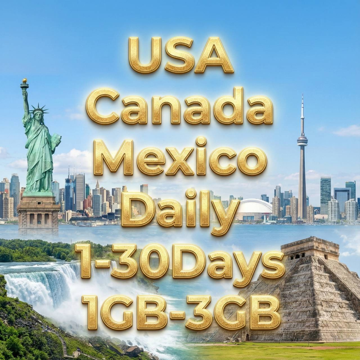 USA | eSIM | Daily | Unlimited Data | Instant Setup