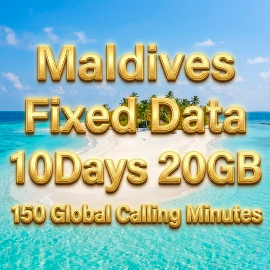 Global | eSIM | 20GB Data | Instant Setup