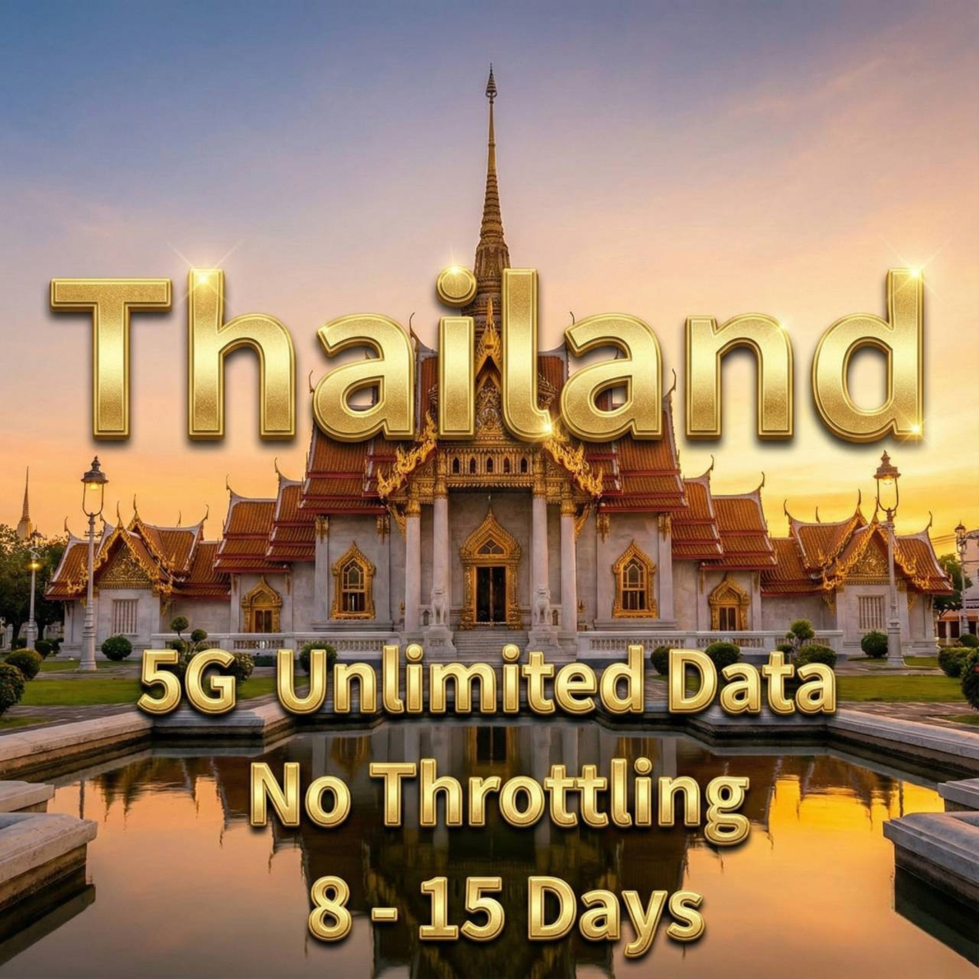 Thailand | eSIM | Unlimited Data | Instant Setup