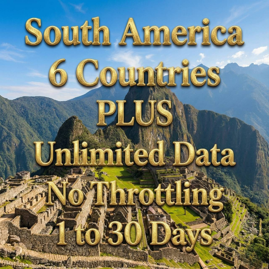 America | eSIM | Unlimited Data | Instant Setup