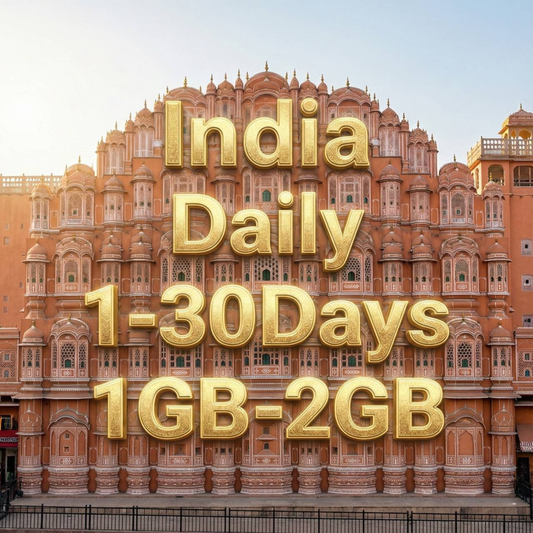 India | eSIM | Daily | Instant Setup