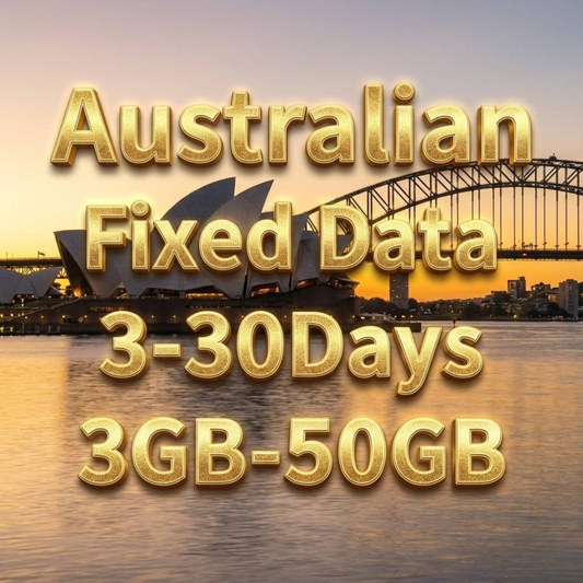 Australia | eSIM | 30-Day | 10GB Data | Instant Setup