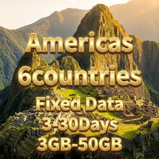 America | eSIM | 30-Day | 10GB Data | Instant Setup