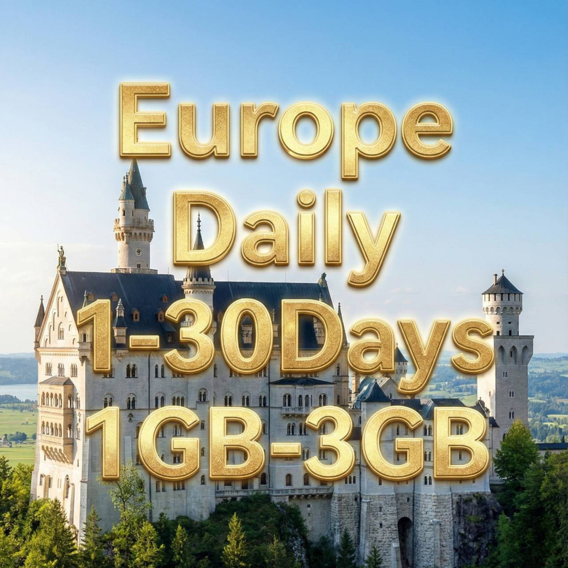 Europe | eSIM | Daily | Instant Setup
