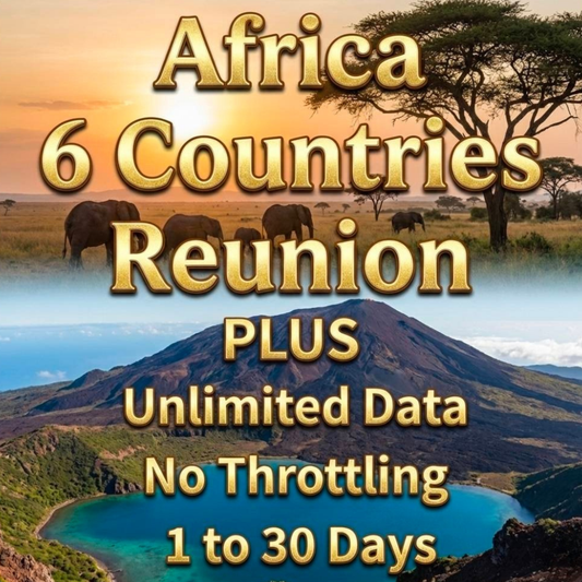 Africa | eSIM | Unlimited Data | Instant Setup