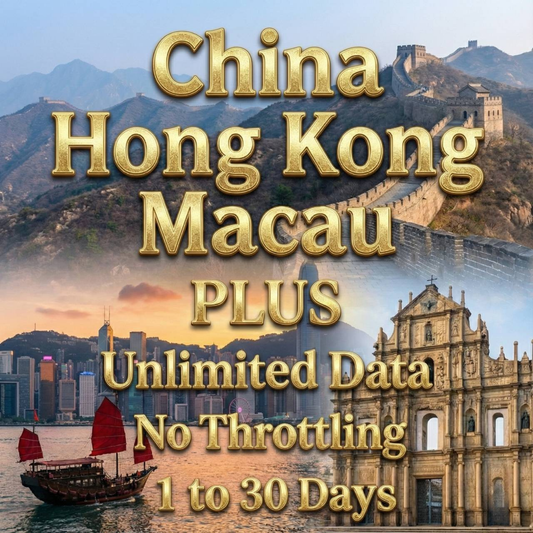 Global | eSIM | Unlimited Data | Instant Setup