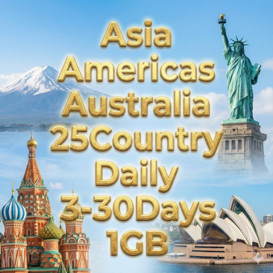 Asia | eSIM | Daily | Instant Setup
