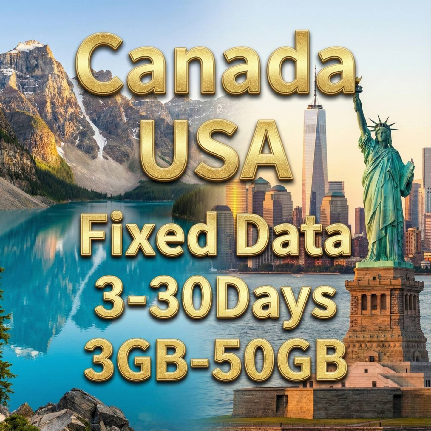 USA | eSIM | 30-Day | 10GB Data | Instant Setup