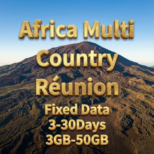 Africa | eSIM | 10GB Data | Instant Setup