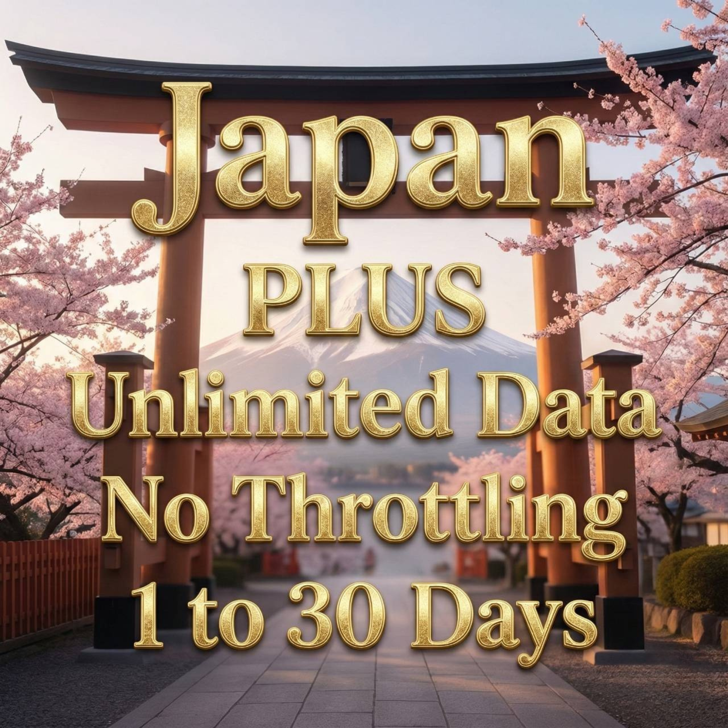 Japan | eSIM | Unlimited Data | Instant Setup