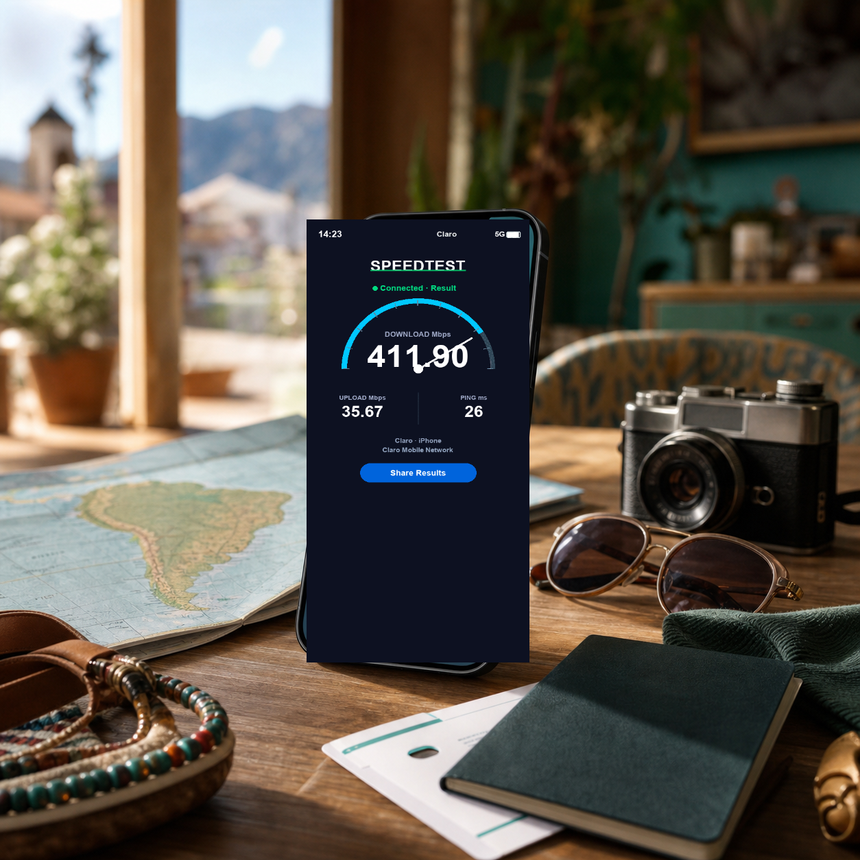 VOYA eSIM speed test - south-america-esim-10gb-fixed-data VOYA-UGC-POS2