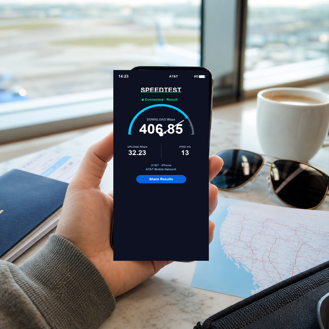 VOYA eSIM speed test - usa-esim-max-unlimited-data VOYA-UGC-POS2